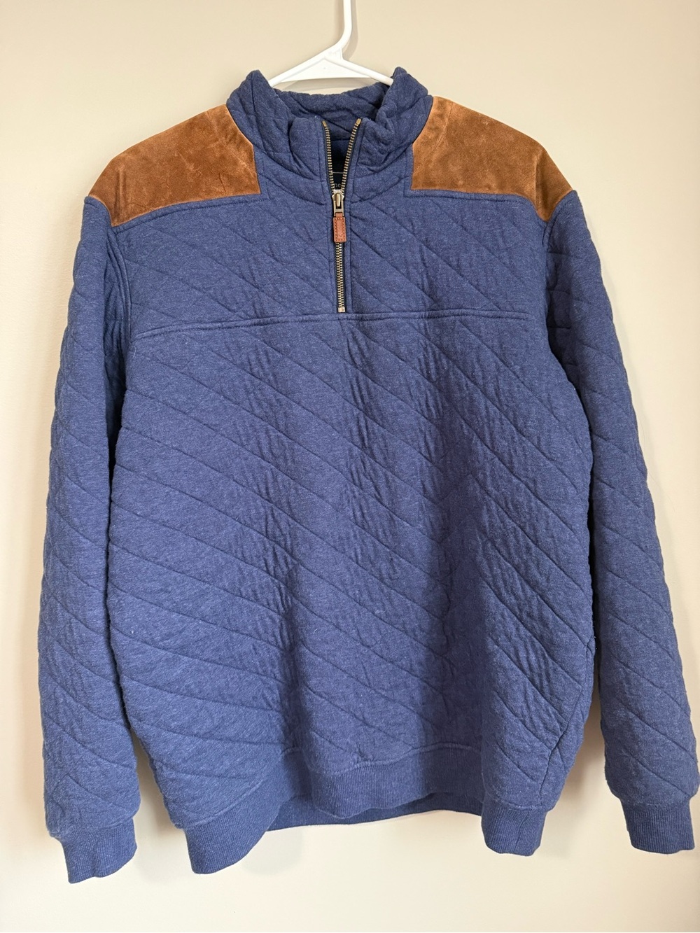 Vineyard Vines Quilted Half-Zip Pullover Size Medium